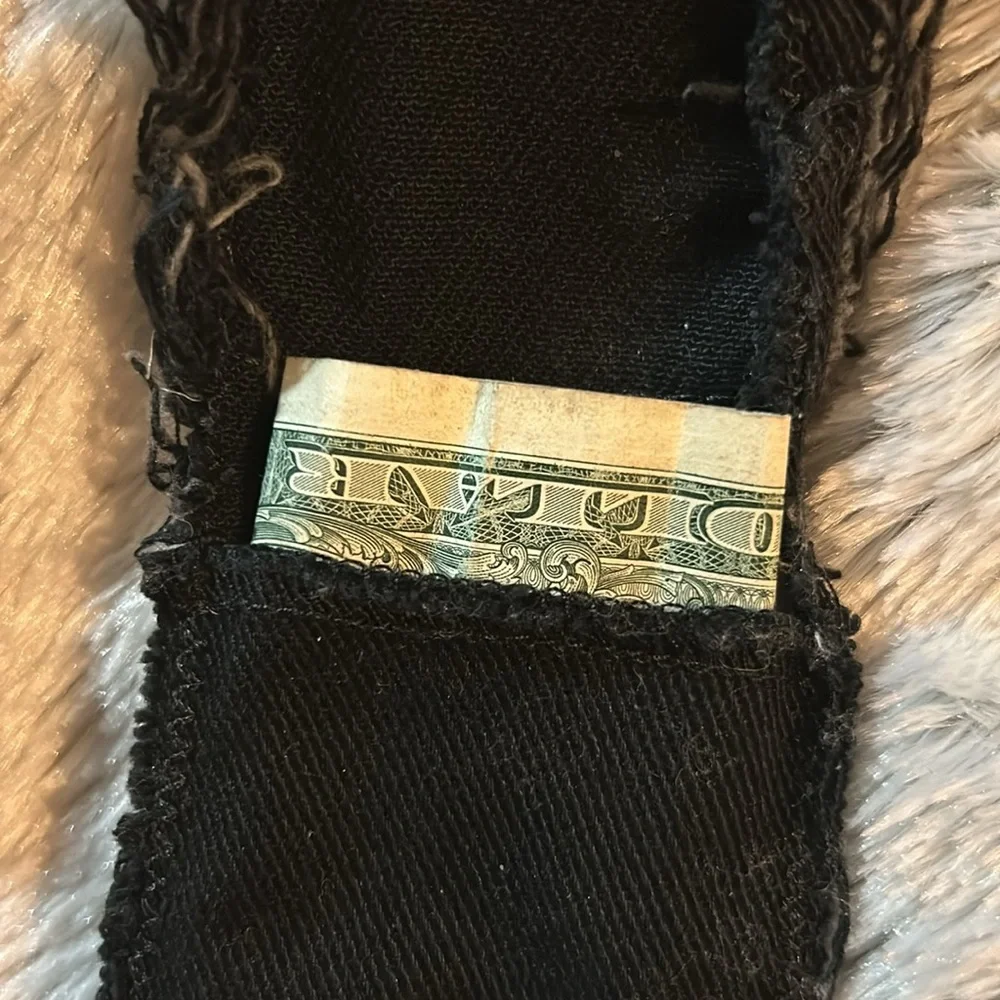 Vintage Old New Orleans lil money Stash bag